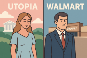 Are Women from Utopia and Men from WalMart?